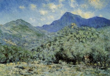  bord Kunst - Valle Bouna in der Nähe von Bordighera Claude Monet